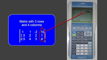 System of Equation TI84