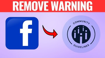How To Remove Facebook Account Warning Community Standards