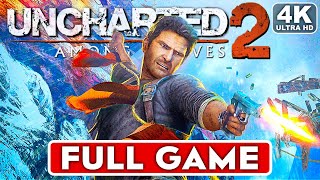 UNCHARTED 2 AMONG THIEVES Gameplay Walkthrough Part 1 FULL GAME [4K 60FPS PS4 PRO] - No Commentary