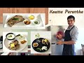 How to make keema parantha at home for beginners  goat minced stuffed bread