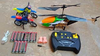 RC Helicopter New Extrem Sports Bike Unboxing Review And Test