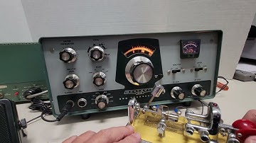 BUG CW QSO With VE3GFN Using HW-100