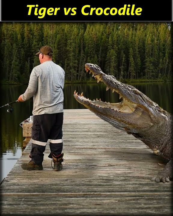 टाइगर और मगरमच्छ की लड़ाई में कौन जीतेगा | Tiger vs Crocodile who would