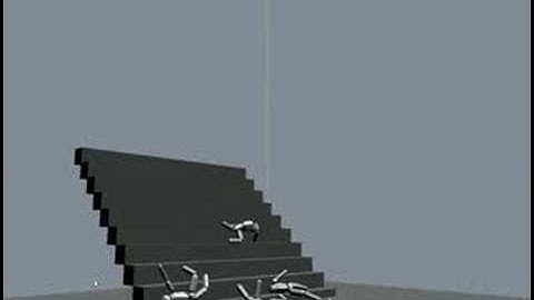 Havok Physics demo #13 Rag-doll physics