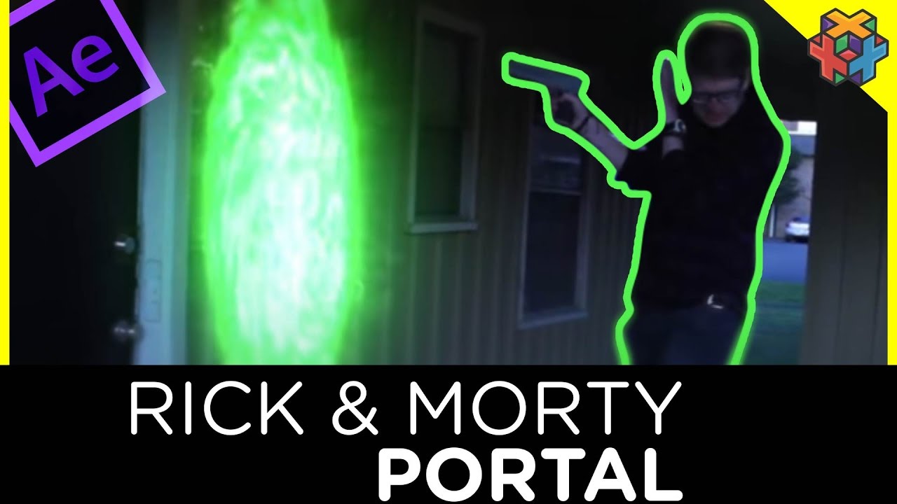 VFX Tutorial - The Portal from Rick and Morty 