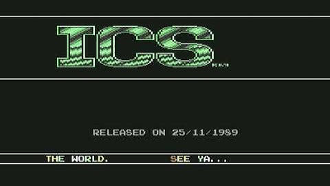 Italian Cracking Service (ICS) Intro 4 ! Commodore 64 (C64)