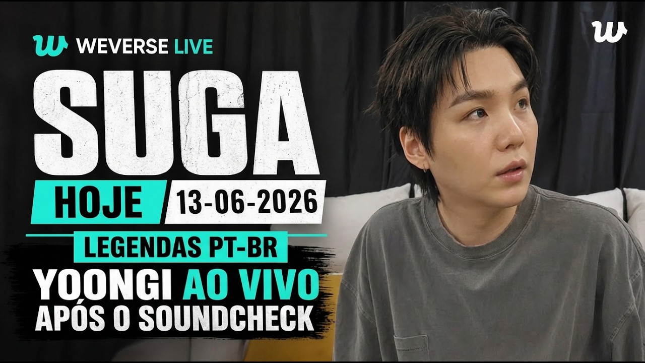 SUGA Special Live - BTS 13th Anniversary | Weverse Live (ENG SUB