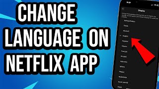 How To Change Netflix Language On Your Phone