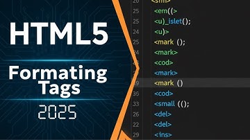 Day3-HTML Formatting Tags Explained 🔥 | Bold, Italic, Underline, Mark, Sub & Sup in 10 Minutes