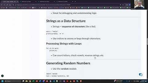 Python - Unit 4 Lecture/Demo - while loops, for loops, repetition, break, continue, etc  - Fall 2025