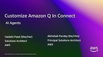 Understanding AI Agents for Amazon Q in Connect