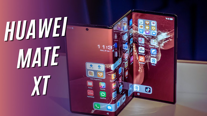 Az első duplán hajlítható kijelzős telefon: Huawei Mate XT