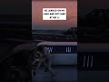 A plane landing on my limo💀 #gta5 #gta #shorts