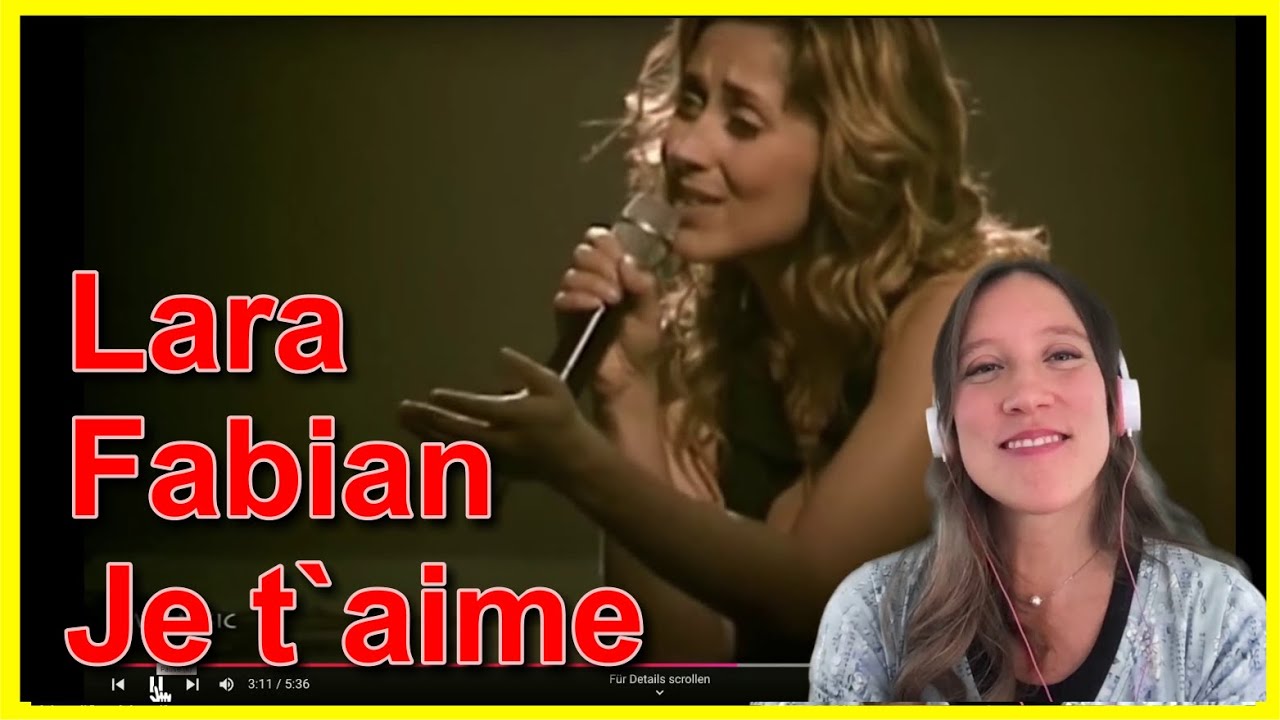 Vocal Coach/classical Singer REACTION (first time): Lara Fabian - Je t'aime
