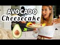 AVOCADO CHEESECAKE | Recette facile sans cuisson