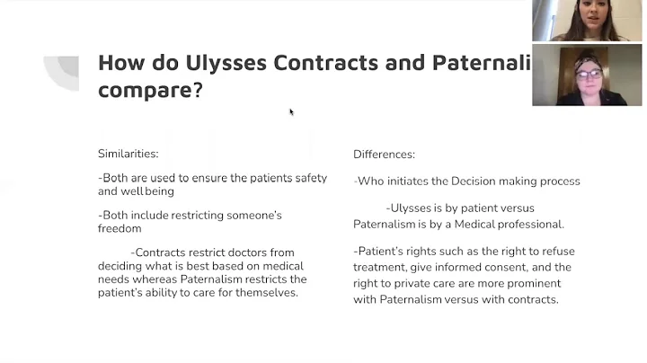 Paternalism Article Discussion - Amie Case and Les...