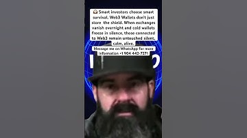 Do not hold your crypto on exchanges or cold wallet make sure you are holding them on Web3 #xrp