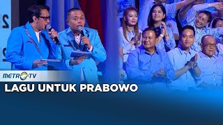 Andre-Sule Bawakan Lagu untuk Prabowo