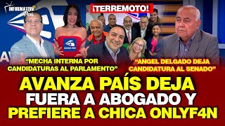 ¡TERREMOTO EN AVANZA PAÍS! CONSTITUCIONALISTA ANGEL DELGADO  DEJA  SU CANDIDATURA AL SENADO