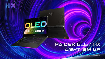 Raider GE67 HX 12UX – Light 