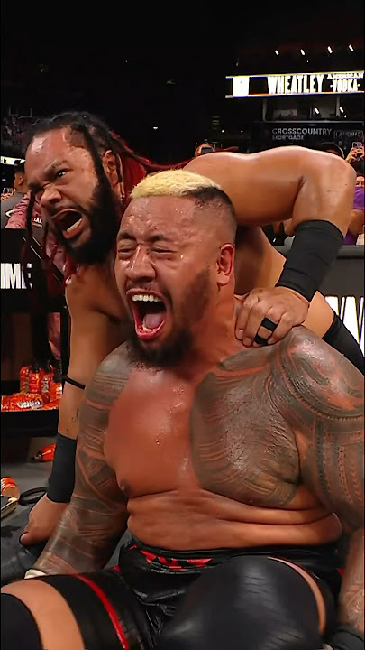 Solo Sikoa was NOT expecting Roman Reigns to return at #SummerSlam 😳