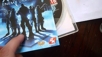 XCOM Enemy Unknown PS3 Unboxing