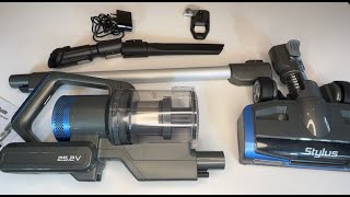 Eureka Stylus Lightweight Cordless Stick & Hand Vacuum | Headlights, Long Battery Life, Attachments