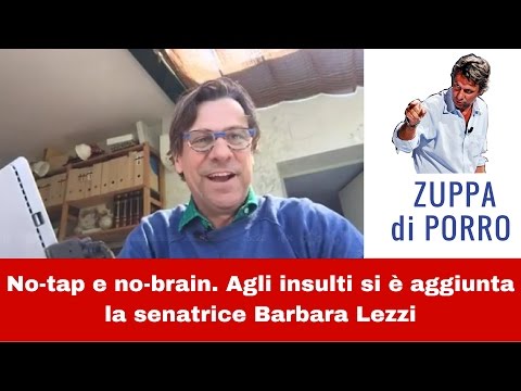 No-tap e no-brain. Agli insulti si è aggiunta la senatrice Barbara Lezzi (3 aprile 2017)