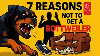 Rottweilers Are Not What You Think!