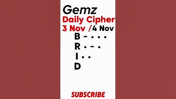 Gamz daily clipper Morse code unlock | GAMZ clipper Morse code #shortsvideo