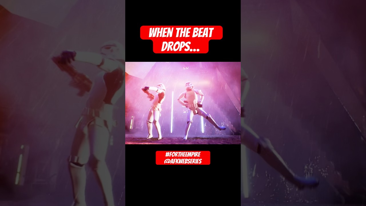When the beat drops #fortheempire #starwars #animation #dance #unrealengine