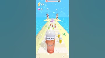 Juice Run All Levels Gameplay Android, IOS - Walkthrough #shorts #juicerun 120