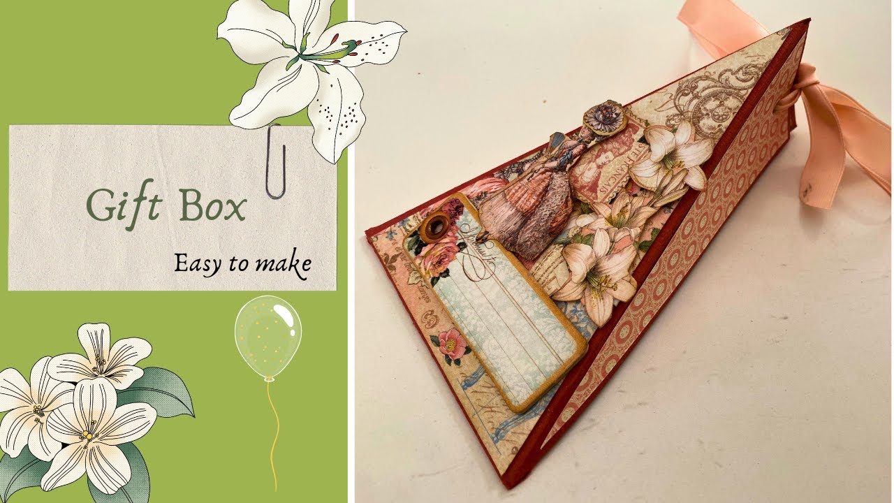 Easy Gift Box - YouTube