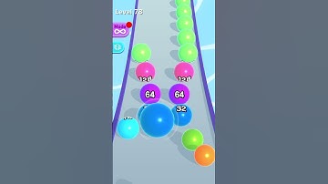 Ball Run 2048 - Gameplay Walkthrough Tutorial Levels 78 (iOS)