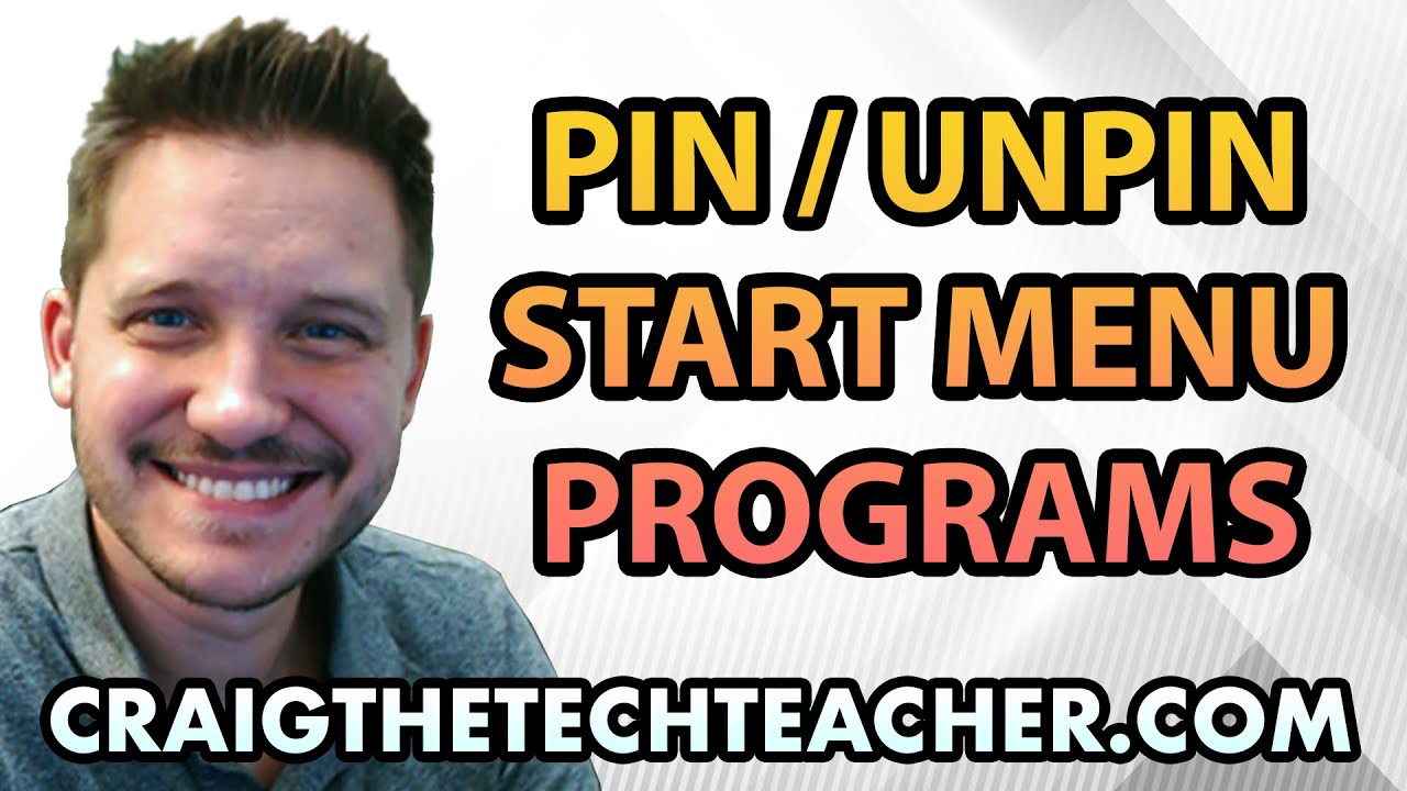 How To Pin (Or Unpin) Programs To The Windows 10 Start Menu How To Pin (Or Unpin) Programs To The Windows 10 Start Menu