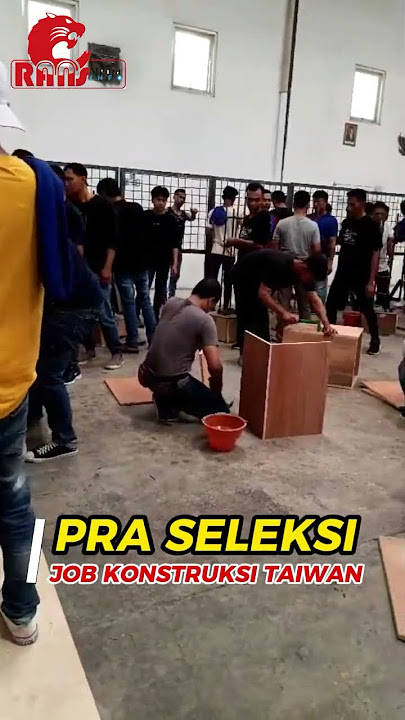 PRA SELEKSI job kontruksi Taiwan  #mediainfo #infobeasiswaluarnegeri #abijobinfo