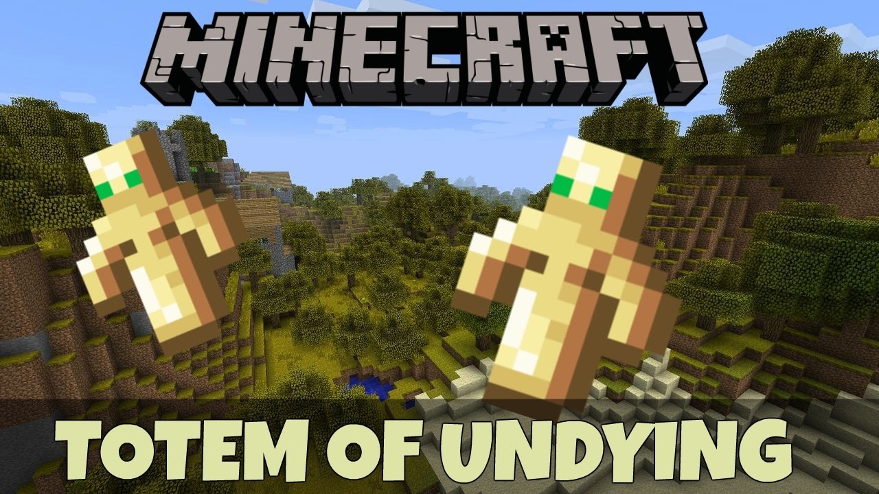 ✓MINECRAFT 1.11: TOTEM OF UNDYING - YouTube