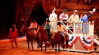 Disneyland Paris Buffalo Bills Wild West Show - Compeion Between States - Lo Scene