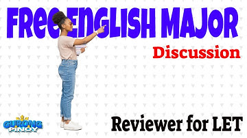 LET FREE English Major Discussion (July 11, 2024)