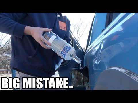 What Happens If You Put VODKA In Your Gas Tank?