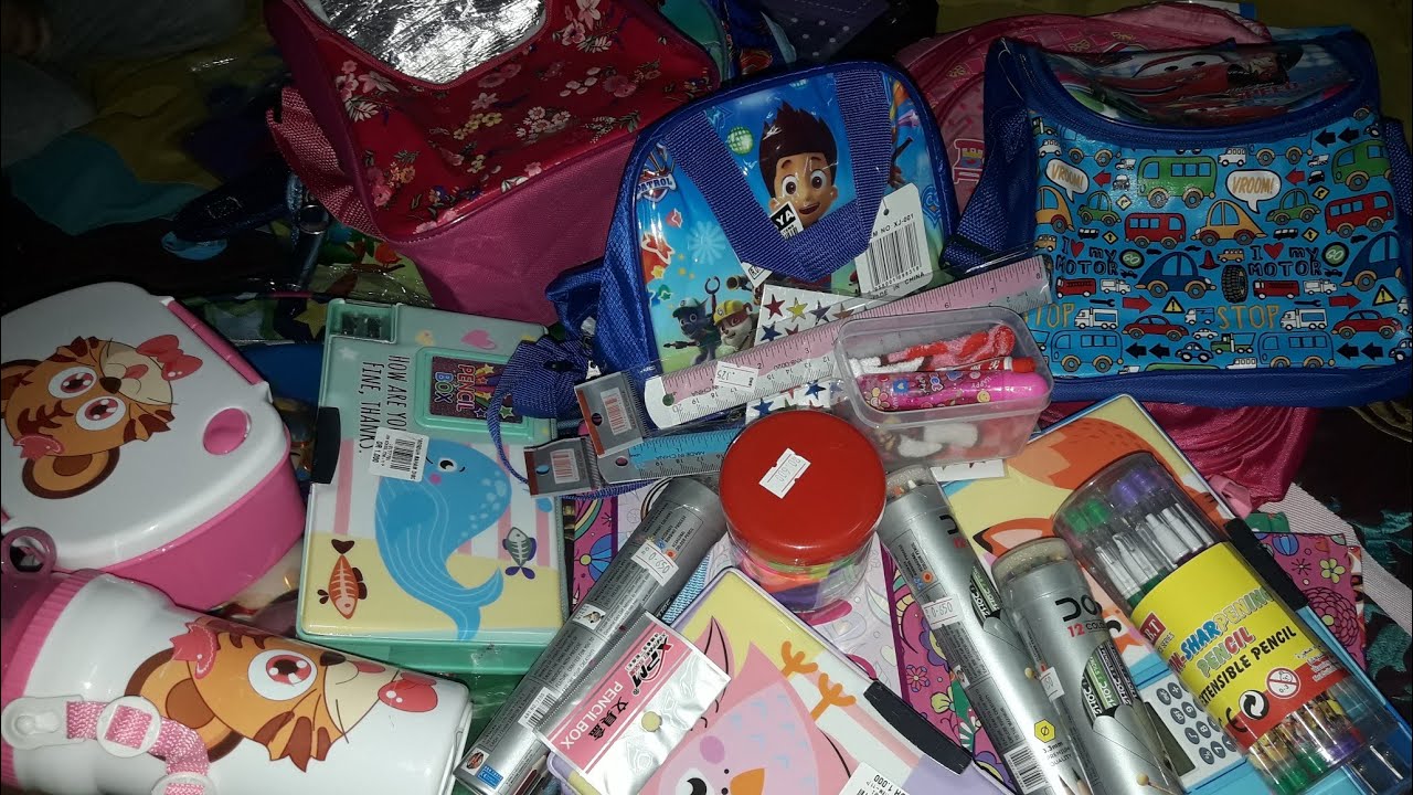 مشترياتى للمدرسه back to school😥ده جزء أول 