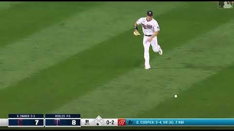 Max Kepler Outfield Assist