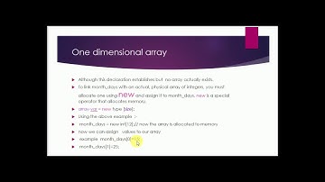 Ethiopian programming Amharic java tutorial 9 one dimensional array and explanat