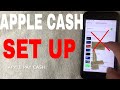 ✅  How To Set Up Apple Cash On iPhone 🔴