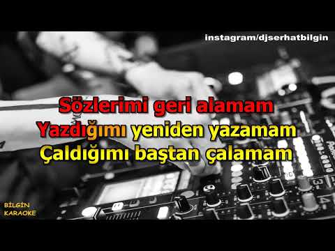 Bulutsuzluk Özlemi - Sözlerimi Geri Alamam (Karaoke) Orjinal Stüdyo