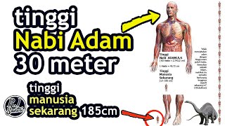 Tinggi nabi adam