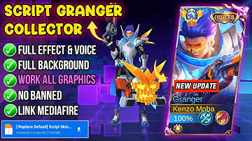 Terbaru! Script Skin Granger Collector No Password | Full Effect & Voice - New Patch Mobile Legends