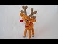 Reindeer crochet tutorial