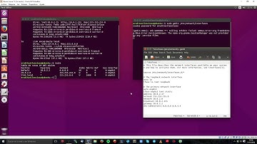Configuración de una dirección ip estática en ubuntu server 15
