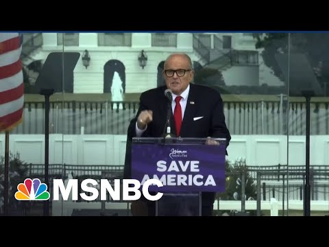 After Raid, Giuliani Literally Goes Nixon: 'I'm Not A Crook!' | The Beat With Ari Melber | MSNBC